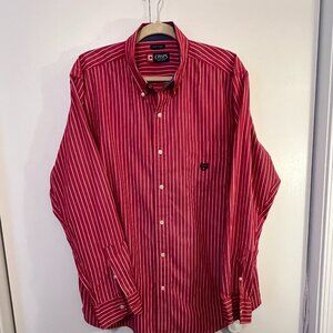 Chaps Men's Casual Button Down Shirt, Size XL, Blend